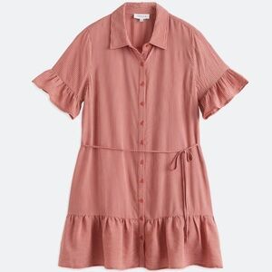 Gilli Red Striped Mini Dress